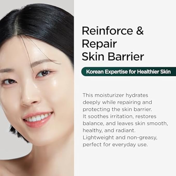 P.CALM CATO FACIAL CREAM 80ML | VEGAN KOREAN FACIAL MOISTURIZER FOR SENSITIVE SKIN | LIGHTWEIGHT NON-GREASY NON-STICKY BARRIER-STRENGTHENING - Image 3